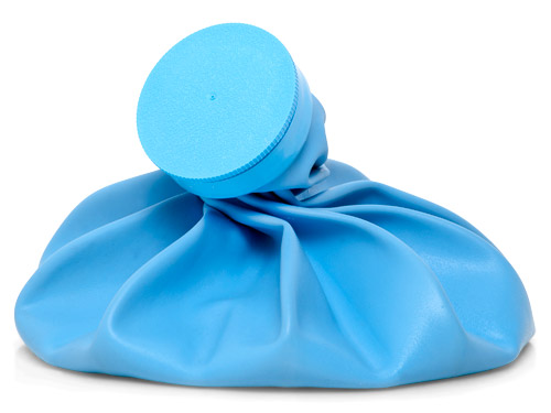 old fashioned ice bag